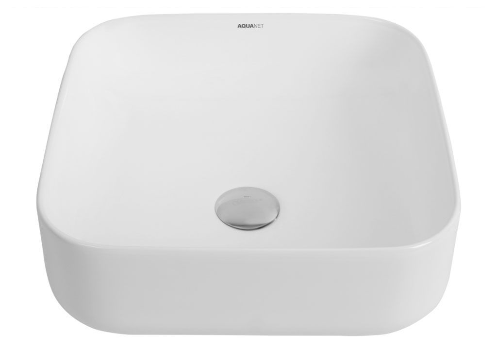 CITY1 Накладная раковина на столешницу  квадратная Aquanet  - Вид №1