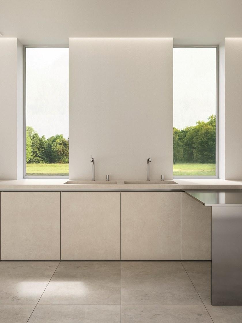 Elmar Линейная кухня со встроенными ручками Easy sun-id-1451502 - Вид №3