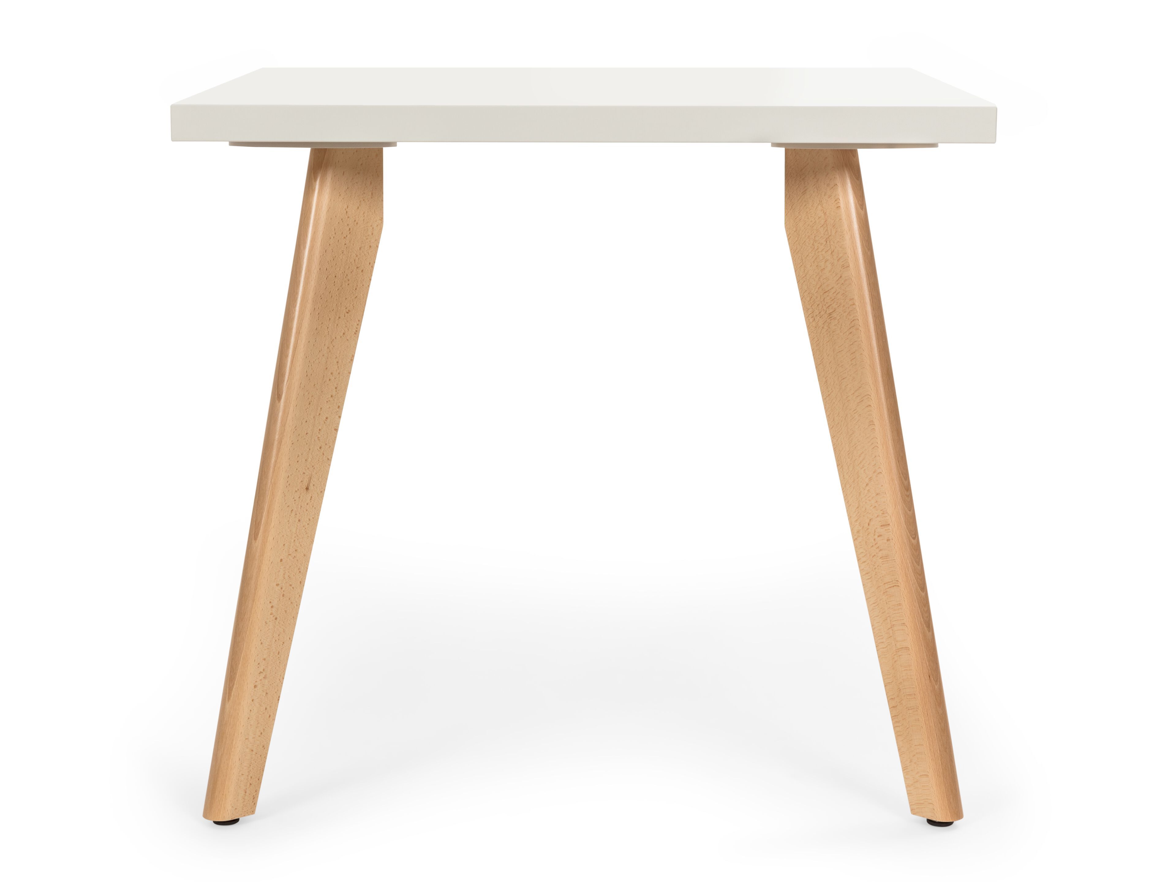 Квадратный рабочий стол из ламината с системой кабельной втулки Haworth A_Wood ARCH-00111171 - Вид №1