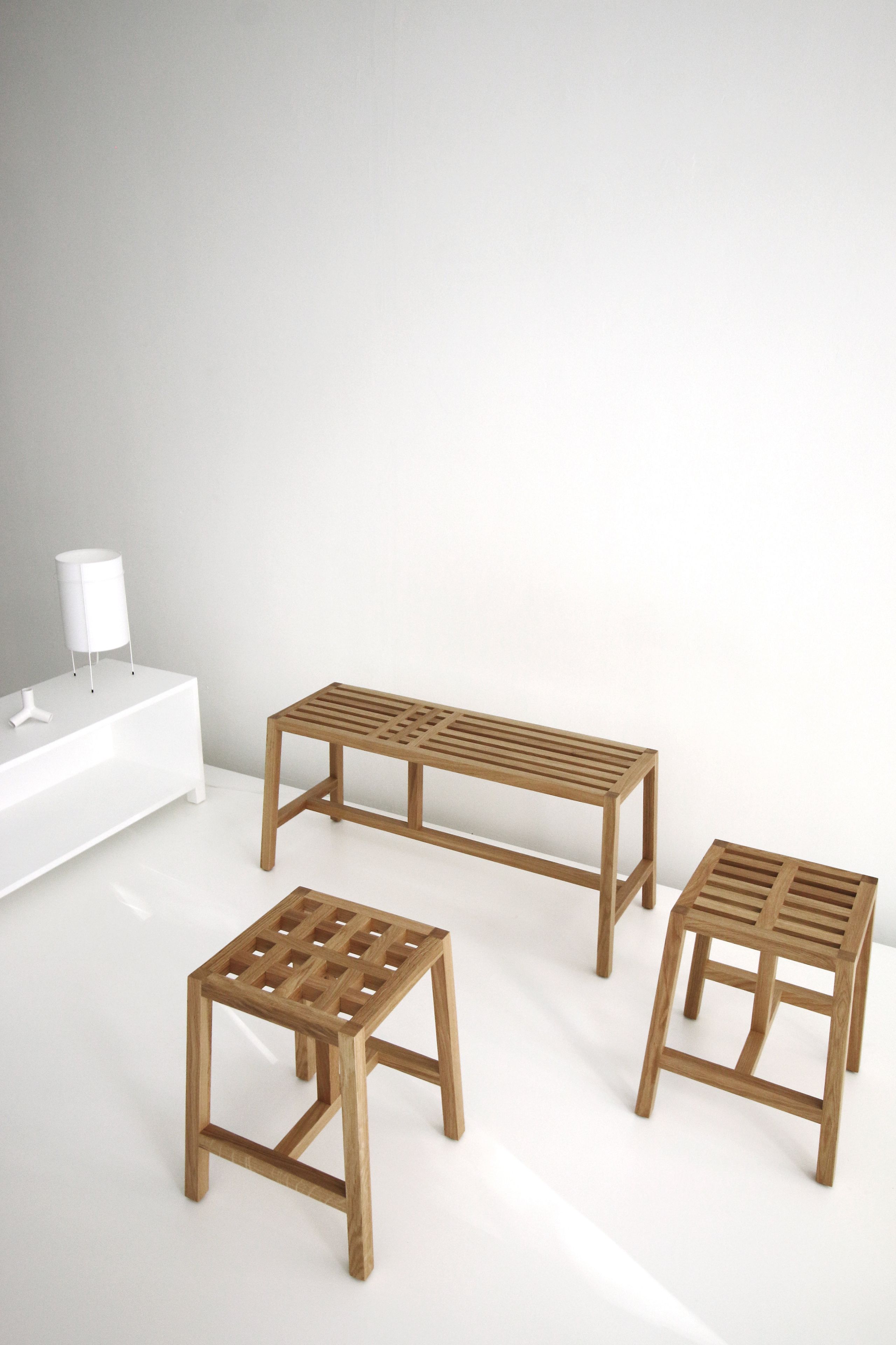 Дубовый табурет Branca Lisboa Tween ARCH-00040847 - Вид №1