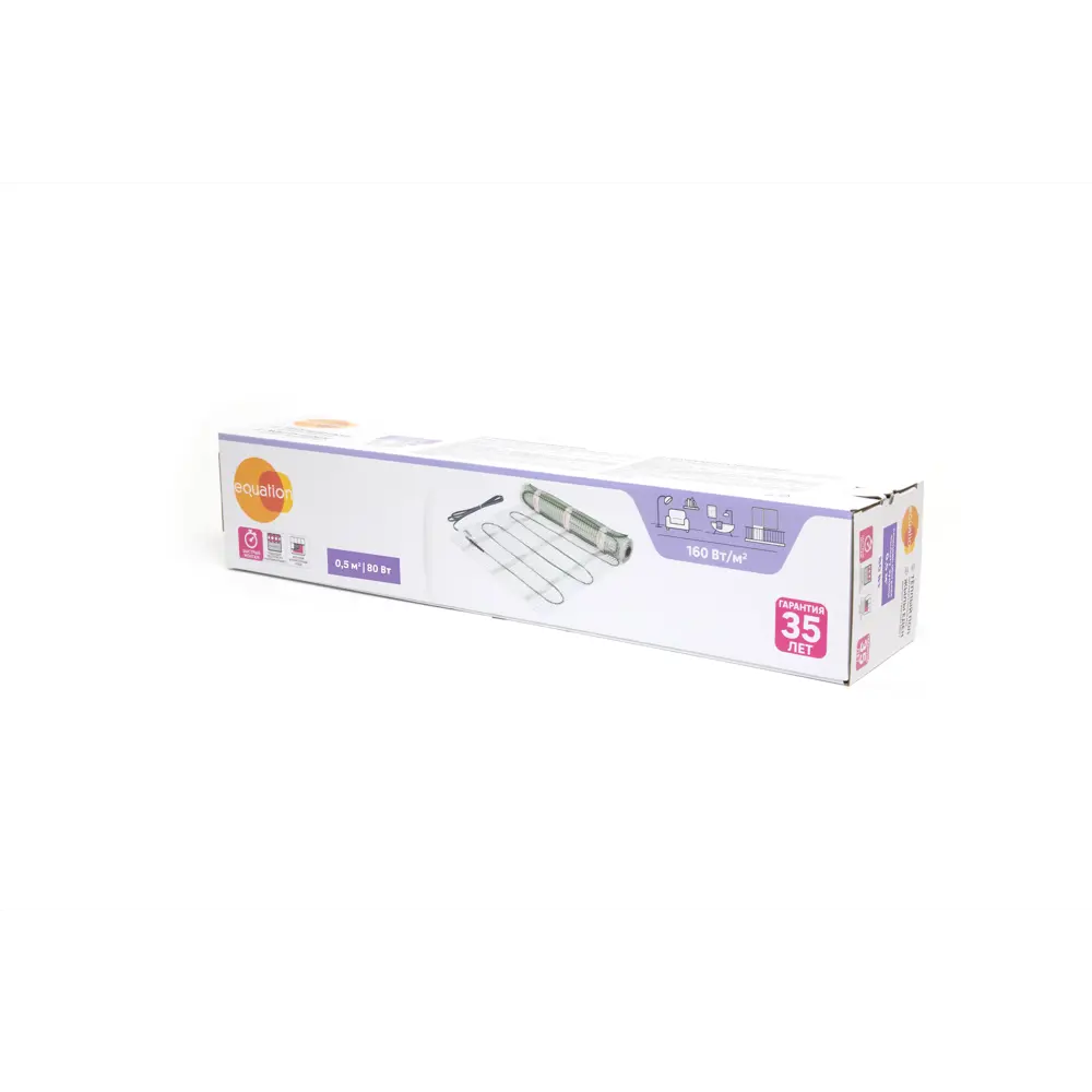 Нагревательный мат EQUATION для тонкого теплого пола 0.5 м² 89345962 STLM-0937465 - Вид №4