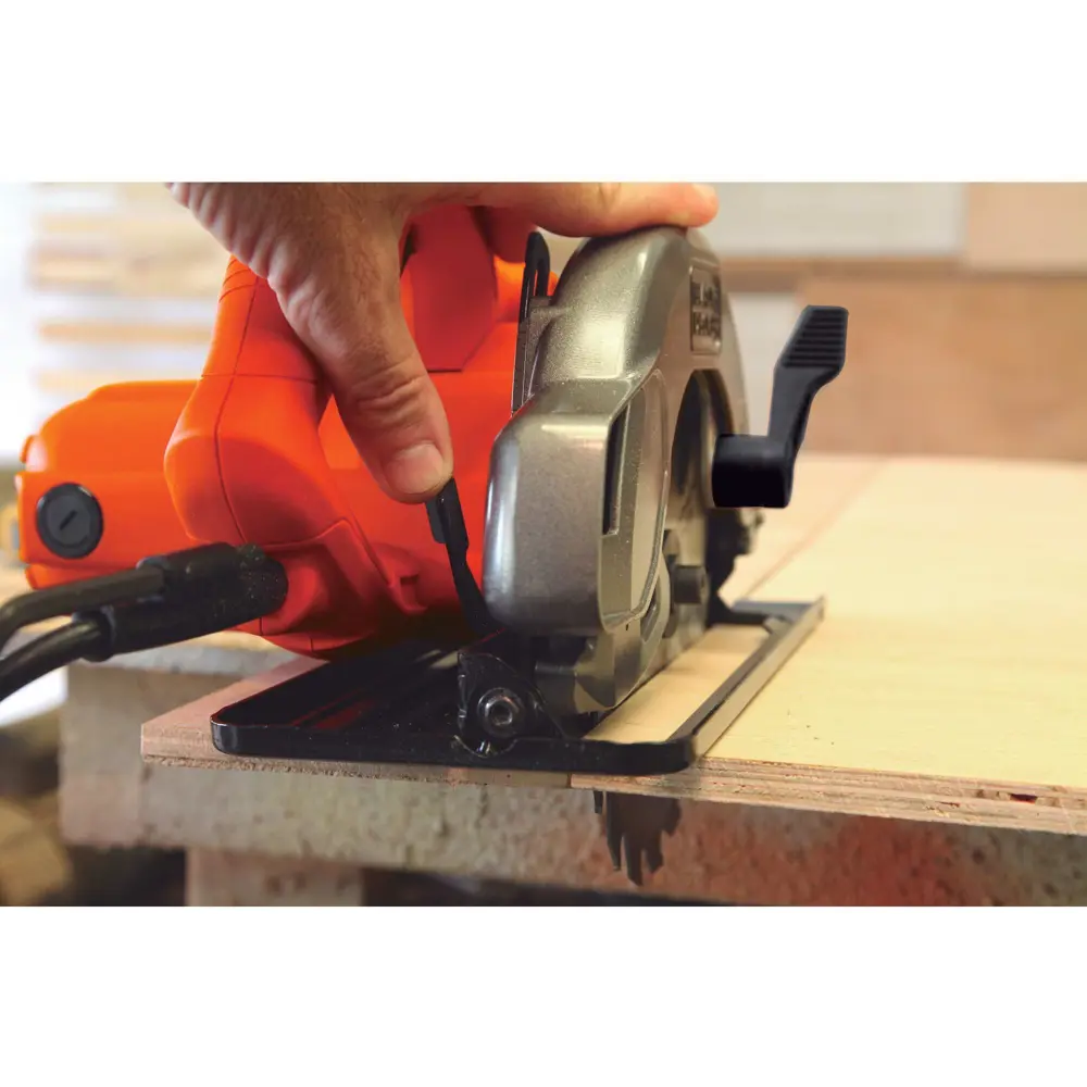 Пила циркулярная сетевая Black&Decker CS1004, 1400 Вт, 190 мм BLACK + DECKER STLM-2085822 - Вид №8