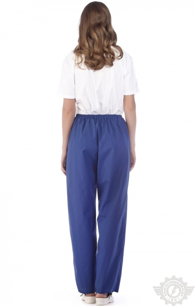 65581 Брюки женские василек  Медицинская одежда  размер 62/158-164 Спецодежда  - Вид №3