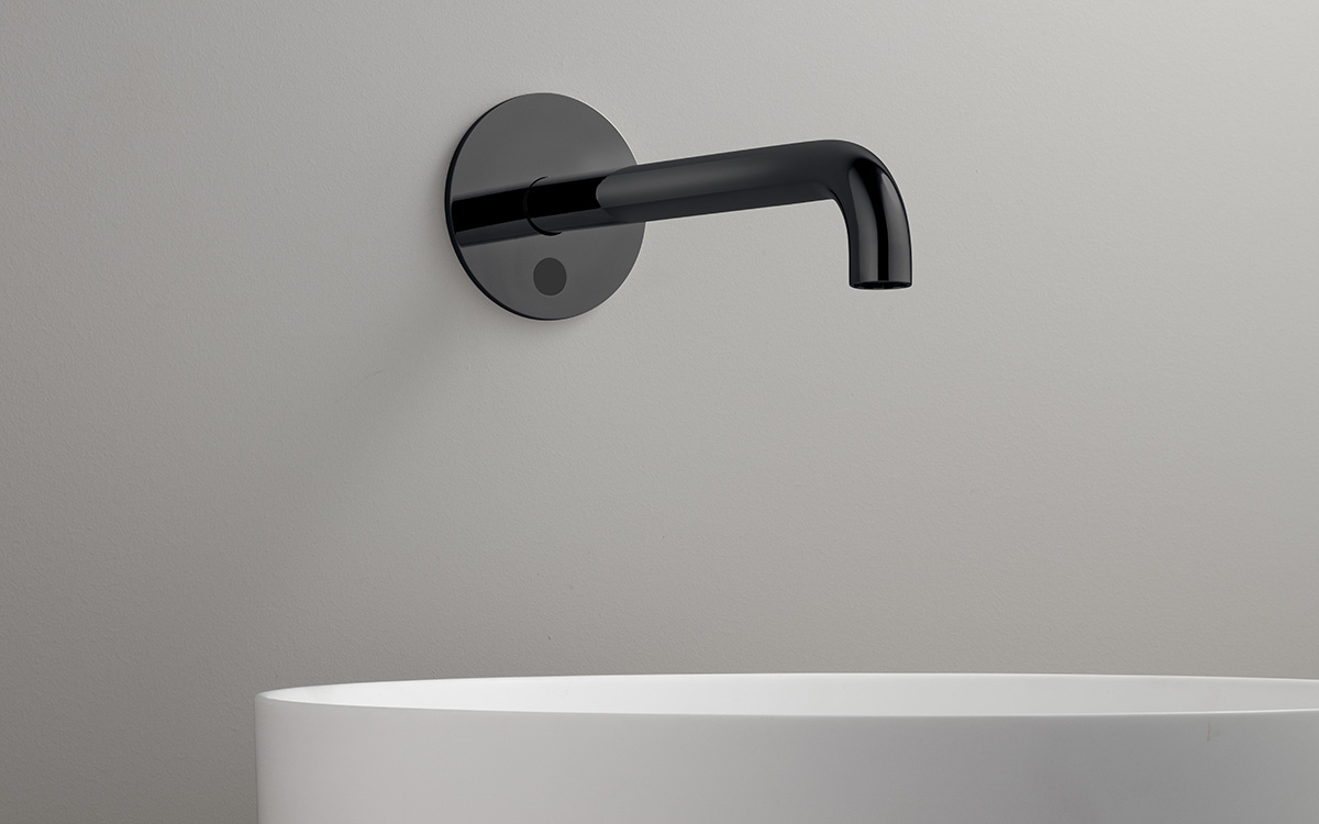 QST3290MP4 Встраиваемый сенсорный кран 250 мм - угольd line Qtoo  - Вид №3