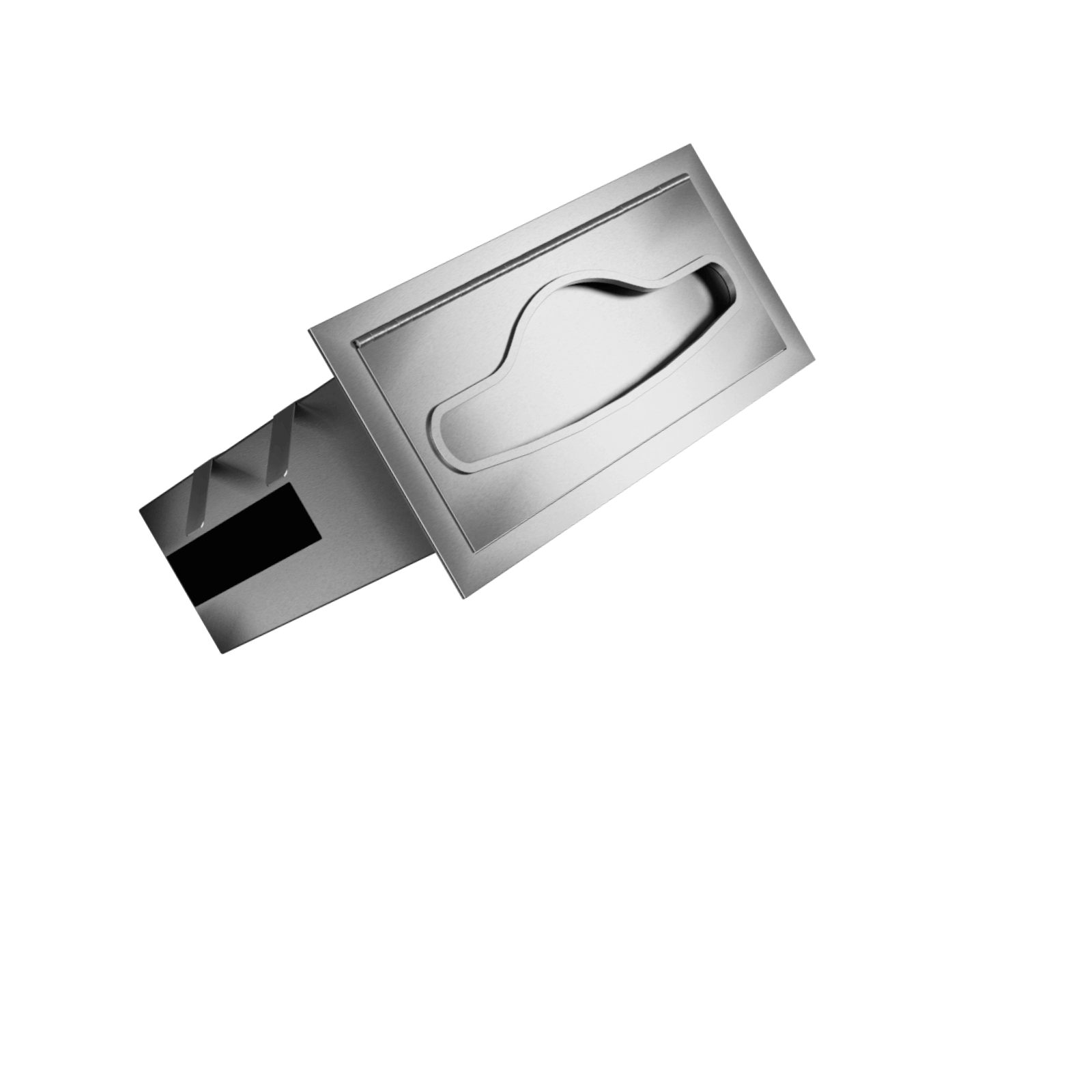 E050-S Встраиваемый в столешницу диспенсер для бумажных полотенец для рук Duten 