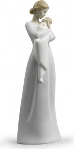10669089 LLADRO Фигурка Lladro "Объятия матери" 31см Фарфор