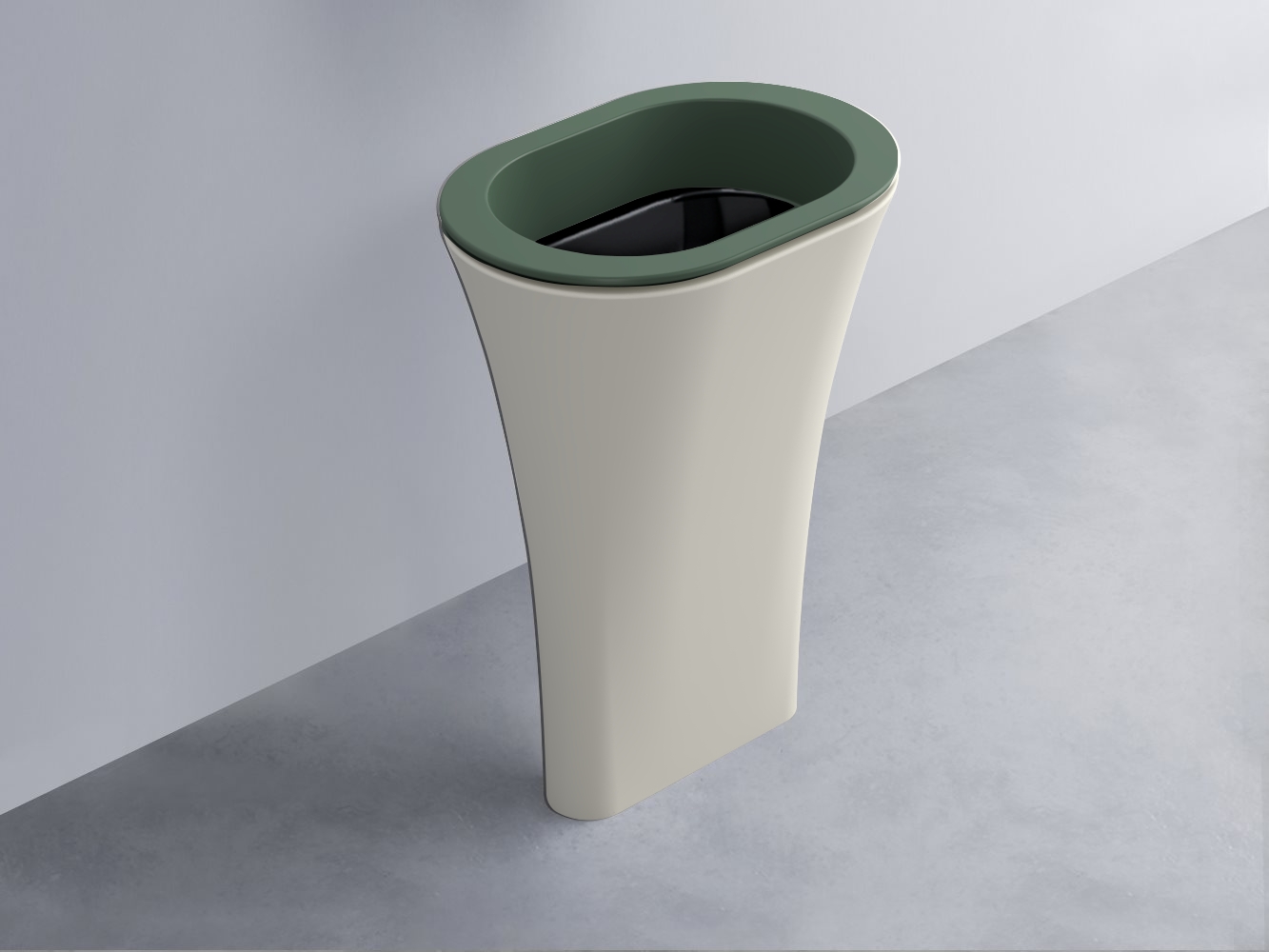 AMLA65-MU+AMPILO-N+AMCOLO-TL Раковина Amedeo Ovale отдельностоящая cielo Enjoy + Amedeo Ceramica Cielo