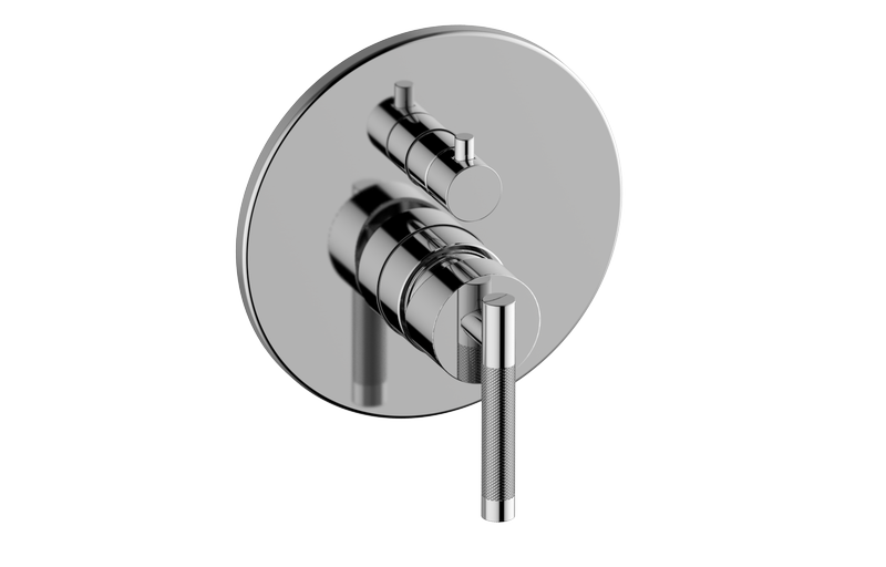 E-17030-LM57N-T 3/4” concealed shower mixer and diverter with 2 outlets - Trim only GRAFF Harley