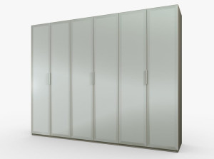 Лакированный стеклянный шкаф