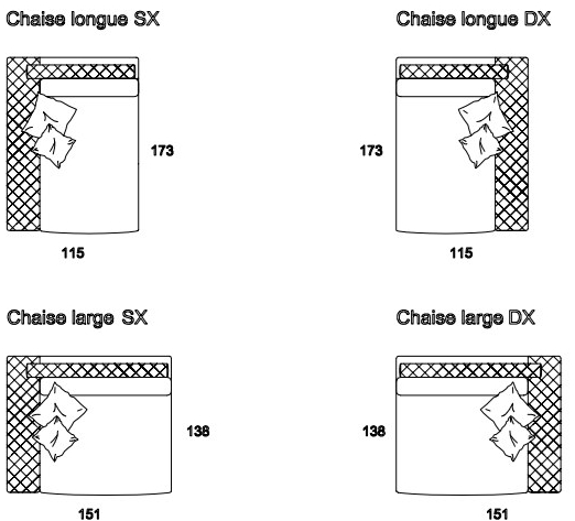 Former In Italia Модульный угловой диван в бархате Visconti plus sun-id-1510085 - Вид №6