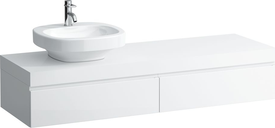 H4051520755481 Столешница 1600мм с вырезом слева, включает 3 консоли LAUFEN PRO - Вид №3