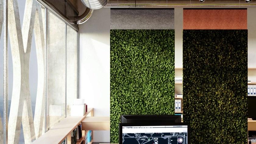 GREEN MOOD Акустическая стеновая панель из мха Design sun-id-1494656 - Вид №6