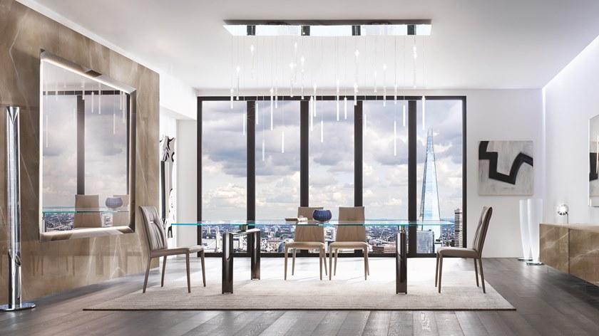 Reflex Раздвижной прямоугольный стеклянный стол Policleto sun-id-1498732 - Вид №4