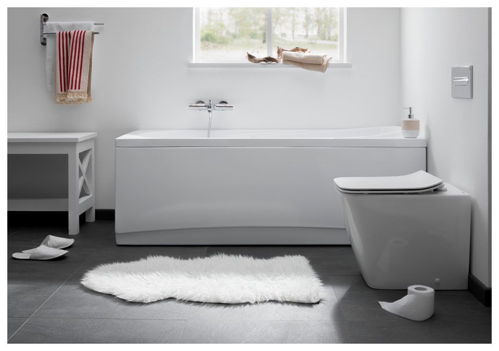 BL103NFST Приставной унитаз напольный Белый Aquanet TAVR Китай - Вид №19