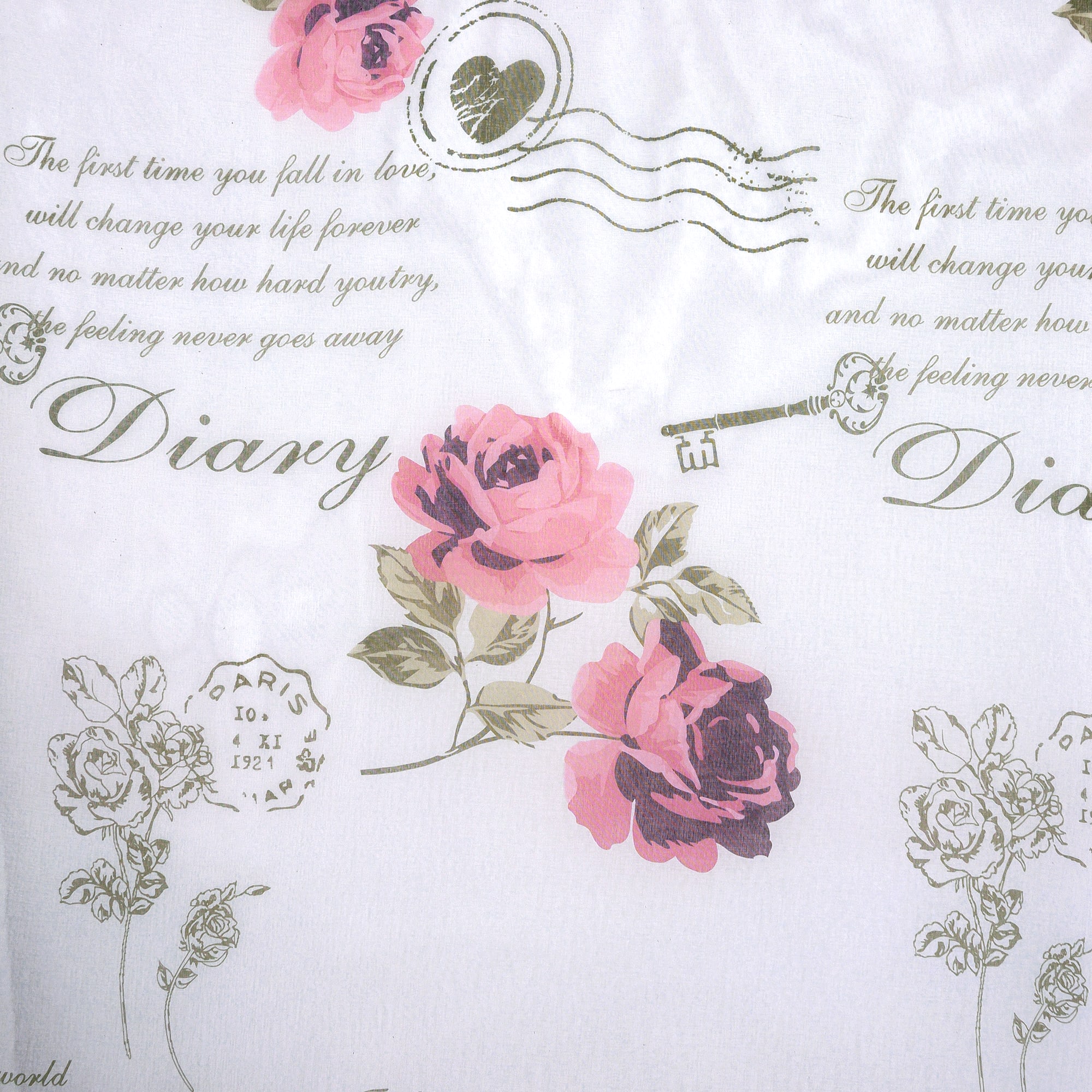 81965781 Тюль «Париж» 300 см цвет бежевый Santreyd  - Вид №1