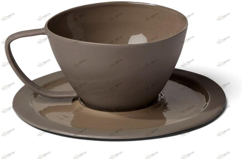 Society Limonta Чайная чашка из фарфора Onda sun-id-1370841