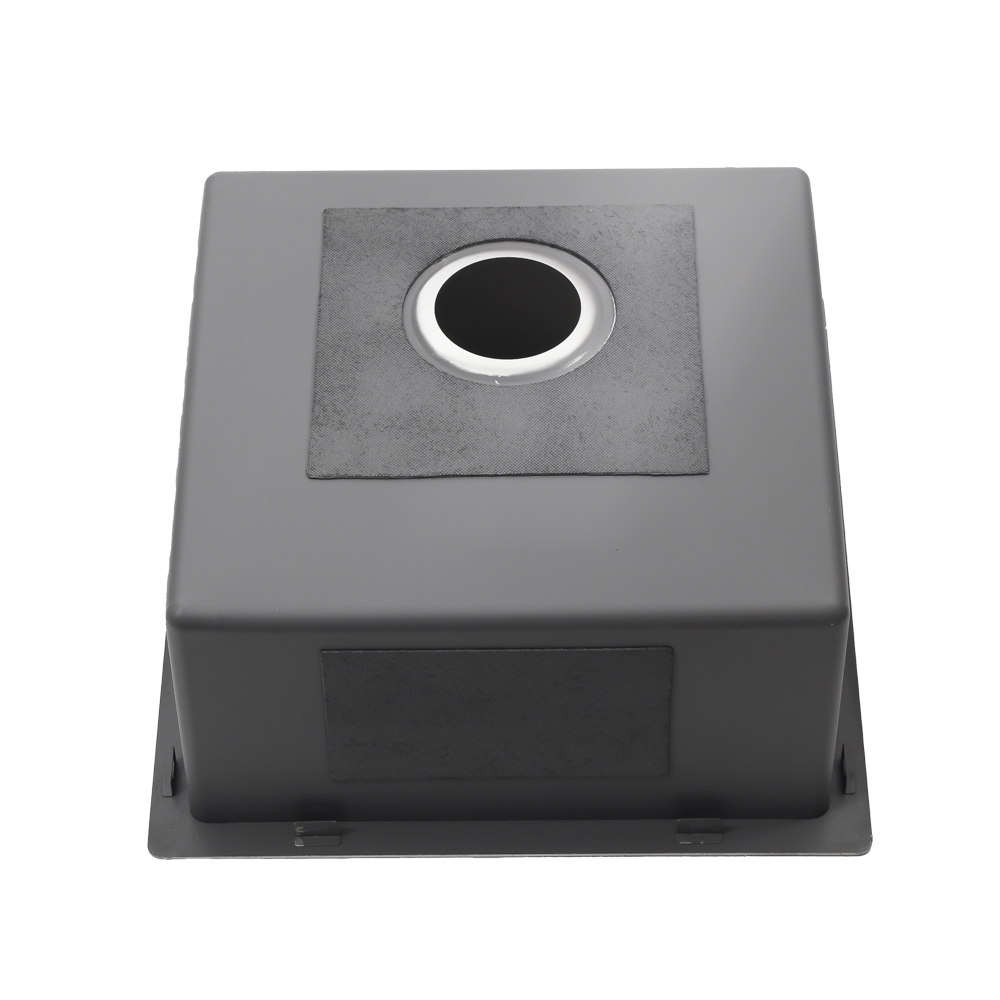 Мойка R44485H MELANA ProfLine 3,0/200 САТИН врезная прямоугольная в комплекте с дозатором MLN-R44485H+дозатор - Вид №3