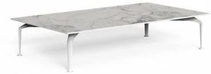 Talenti Прямоугольный журнальный столик из керамогранита Cruise alu Crualutc160