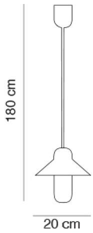 Alma light Светодиодная подвесная лампа из железа Capsulehat 5520 - Вид №5