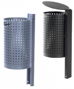 Euroform W Контейнер для мусора металлический с крышкой  225, 226