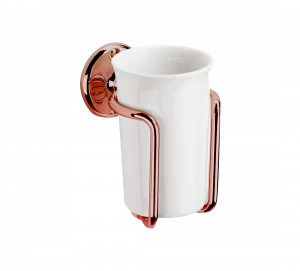Gentry Home Керамический держатель стакана St James Медь GH101382