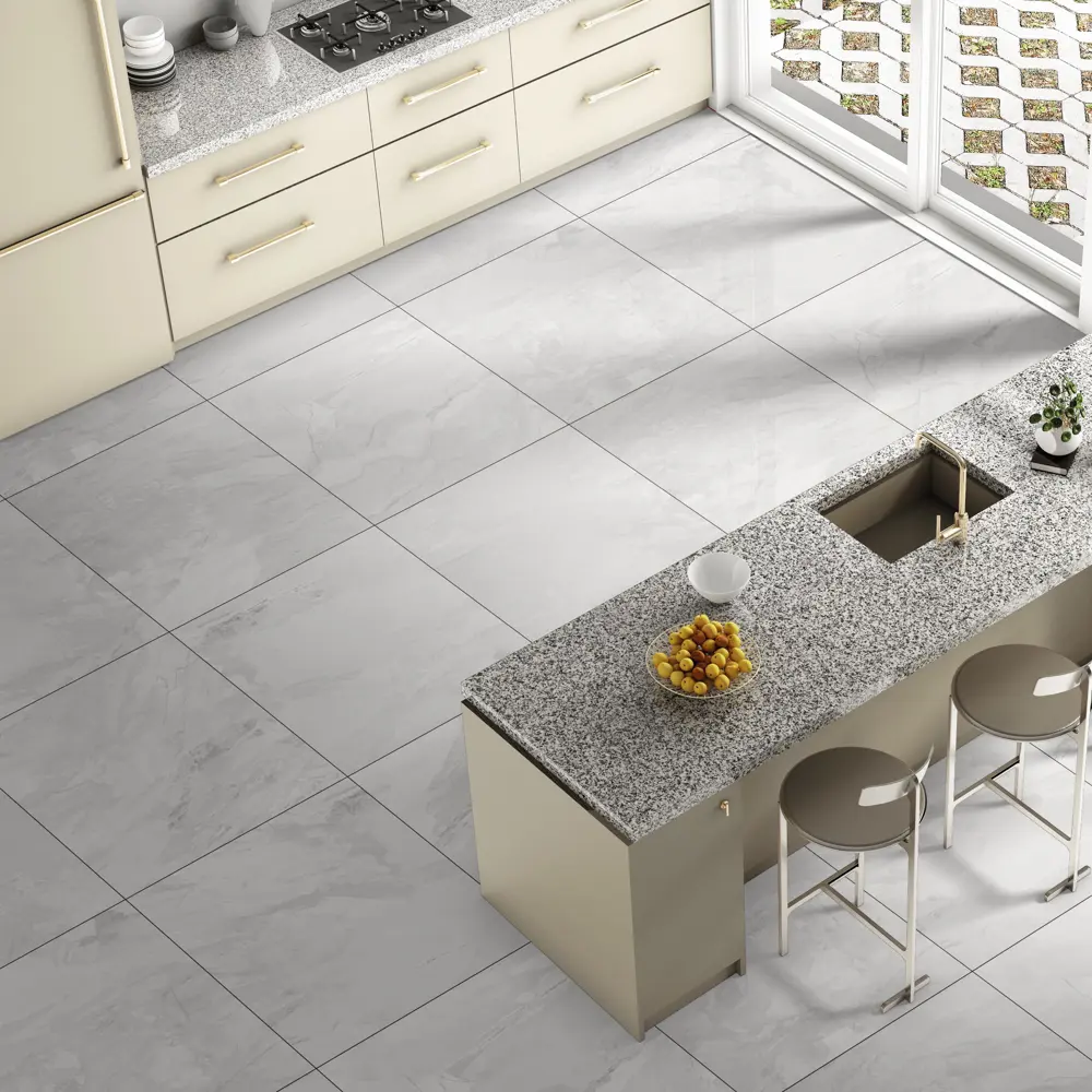 87030688 Керамогранит RC 5067 60x60 см 1.44 м² карвинг матовый цвет белый STLM-0072930 Santreyd RC506 - Вид №5