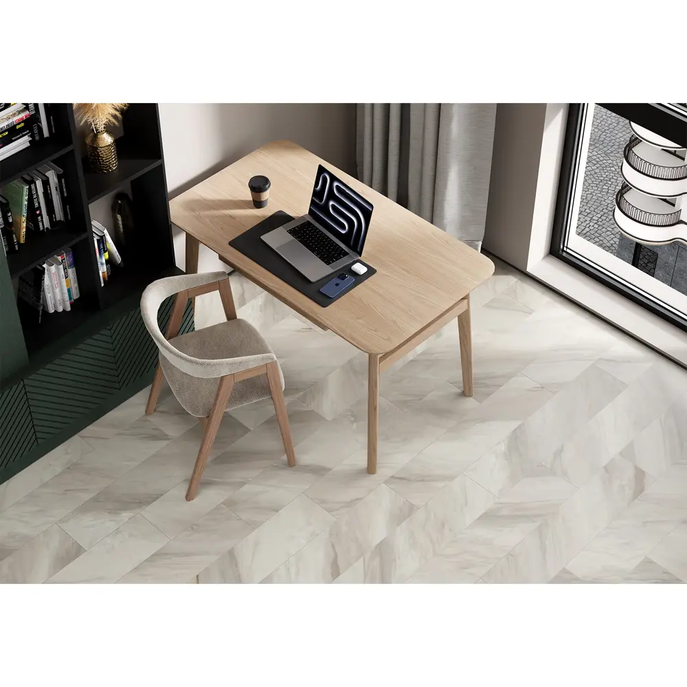 Глазурованный керамогранит Alma Ceramica Materia 47 20x90 см 1.62 м² матовый цвет серо-коричневый 89456746 STLM-2002524