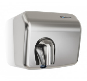 GW01 18 04 01 Genwec Сушилка для рук Bladeflow 2 из сатинированной нержавеющей стали (с щетками)