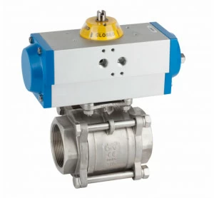 GENEBRE 5025 11 80 Шаровой кран из 3 частей / привод Gen-Air