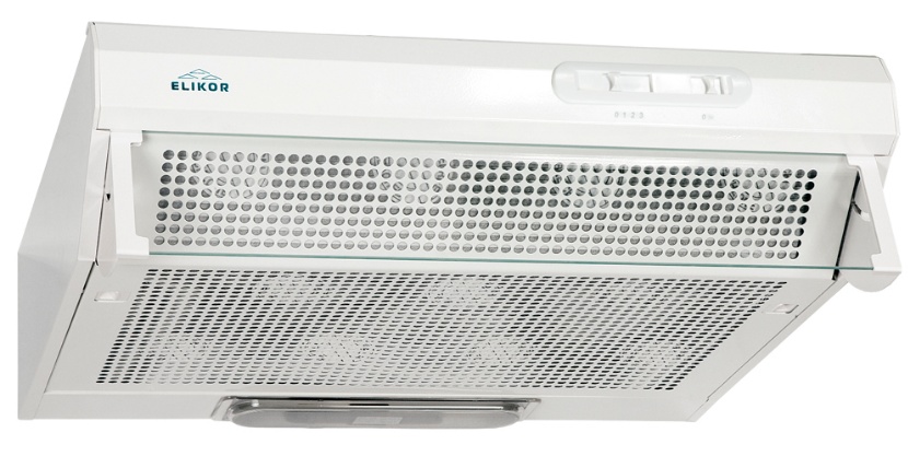 1024864 Вытяжка подвесная ELIKOR Призма 60П-290-П3Л белый/прозрачный STDN-0059381 - Вид №3