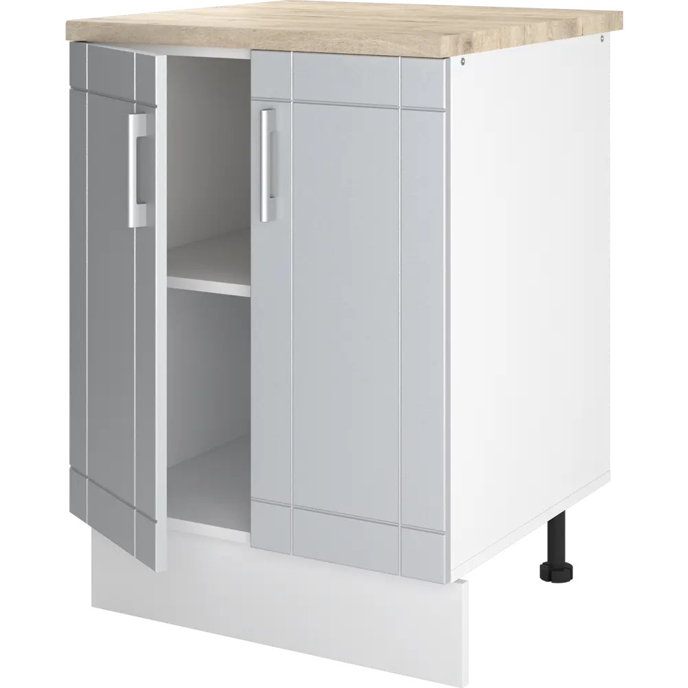 Шкаф напольный Тортора-2 67x60 см МДФ цвет серый 82921450 STLM-2032644 Santreyd - Вид №2