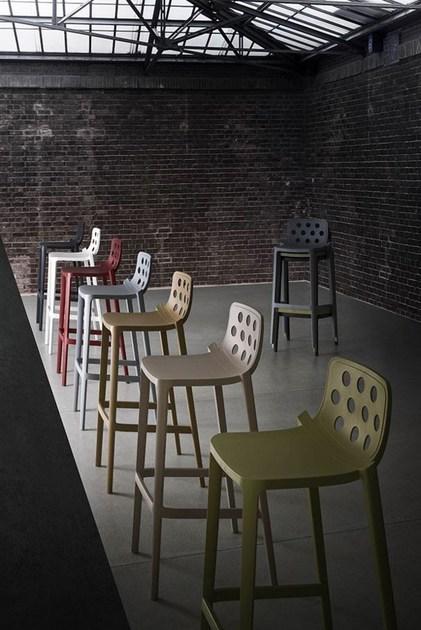 GABER Табурет из технополимера с подставкой для ног  382/a  - Вид №3