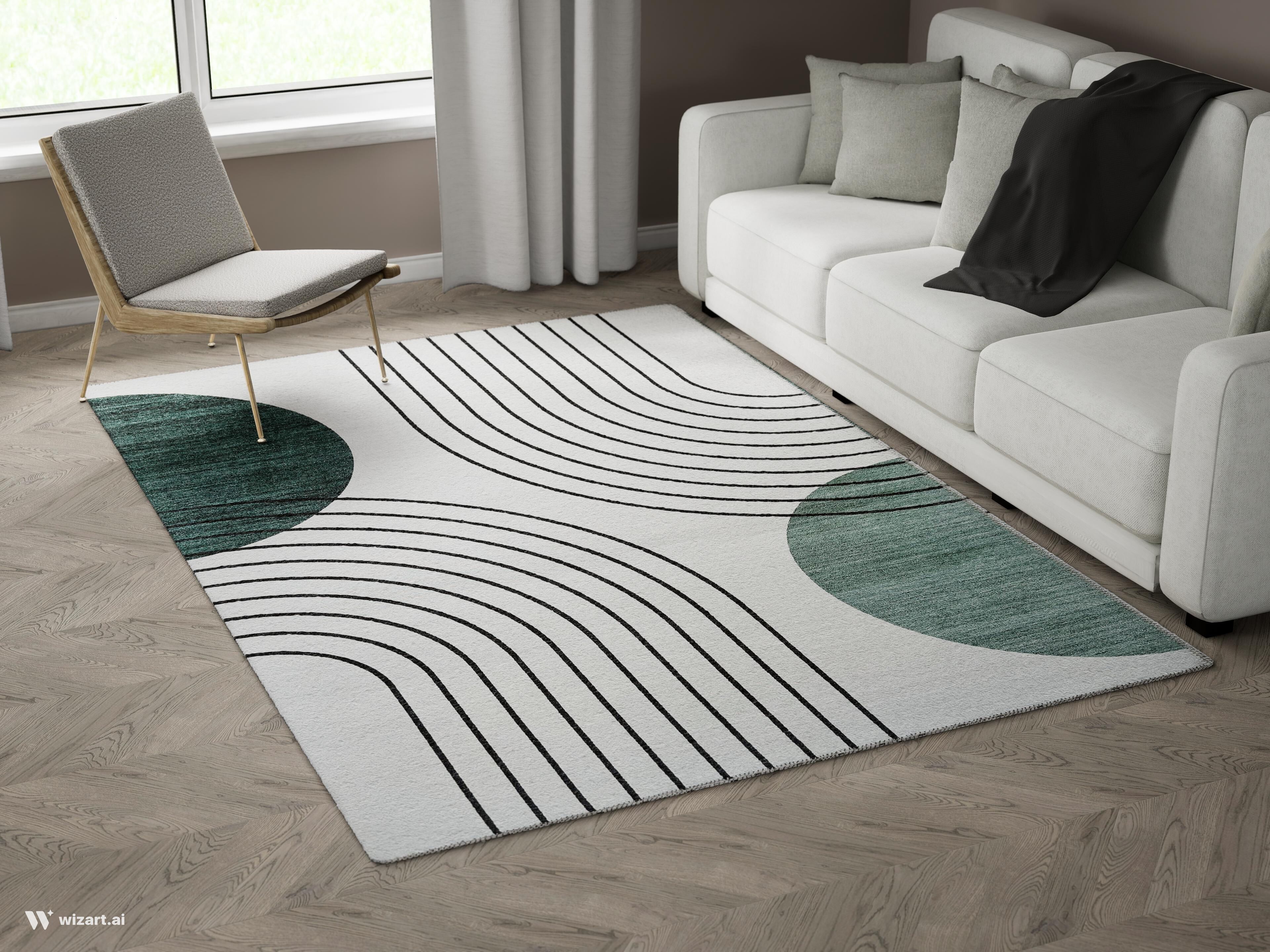 Прямоугольный ковер с рисунком Ademi Essential ARCH-00139645 - Вид №5