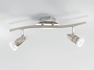 Хромированный металлический потолочный светильник / Настенный светильник