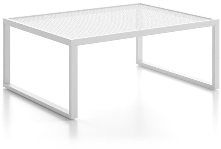 Atmosphera Низкий прямоугольный алюминиевый журнальный столик Qubik Qu.tc. - Вид №1
