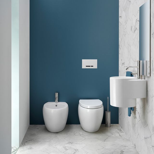 S542T1R1V0.100 Биде напольное A. e T. Italia OVAL Белый глянцевый AeT ITALIA - Вид №4