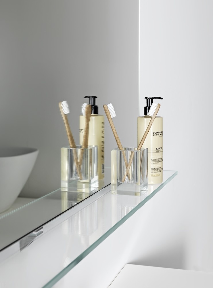 H4475839004501 Стеклянная полка с 2 настенными креплениями LAUFEN PRO - Вид №1