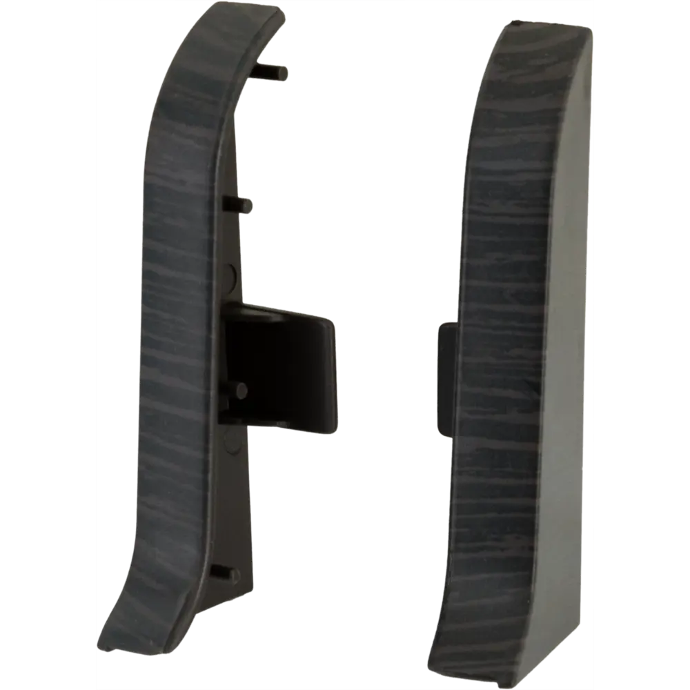 82557184 Заглушка для плинтуса левая и правая «Венге», высота 62 мм, 2 шт. STLM-0891700 Santreyd  - Вид №1