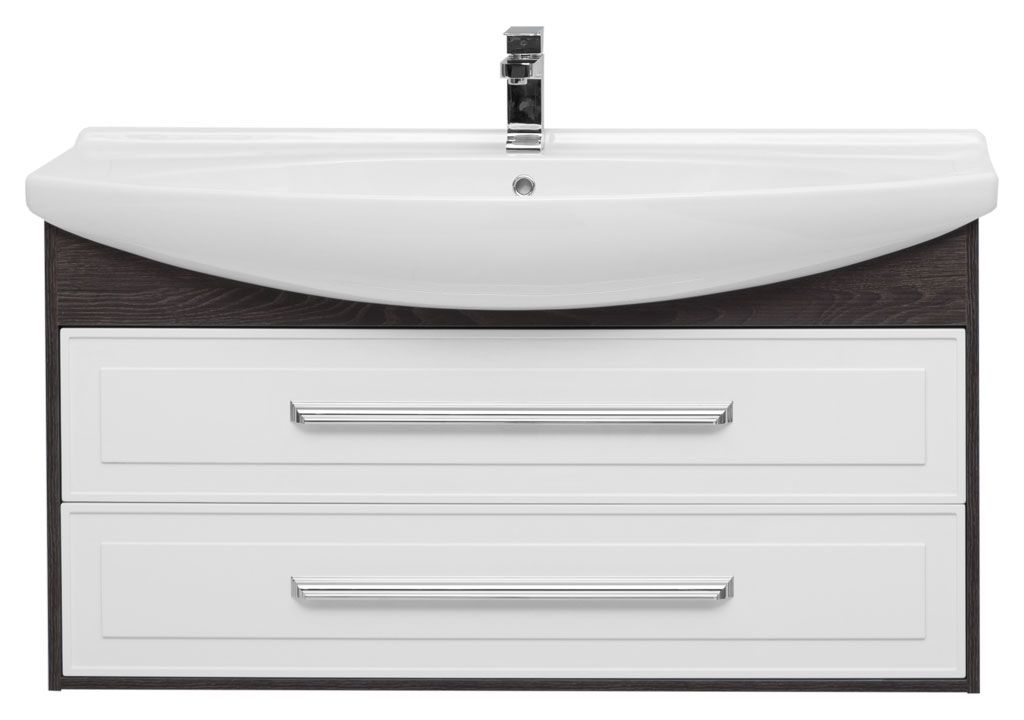 Тумба с раковиной Aquanet Остин 120 дуб кантербери/белый 0020172300175450 - Вид №2