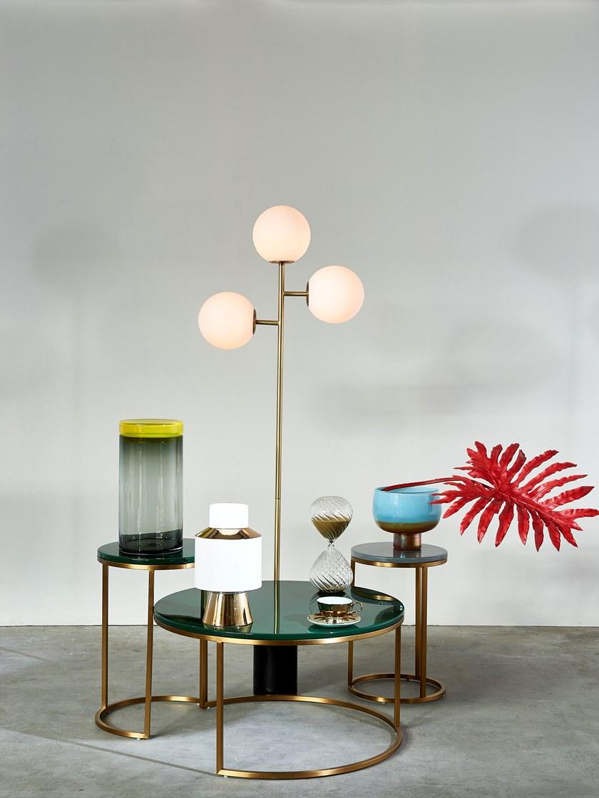 Pols Potten Круглый журнальный столик из стали для гостиной  300-070-034  - Вид №4