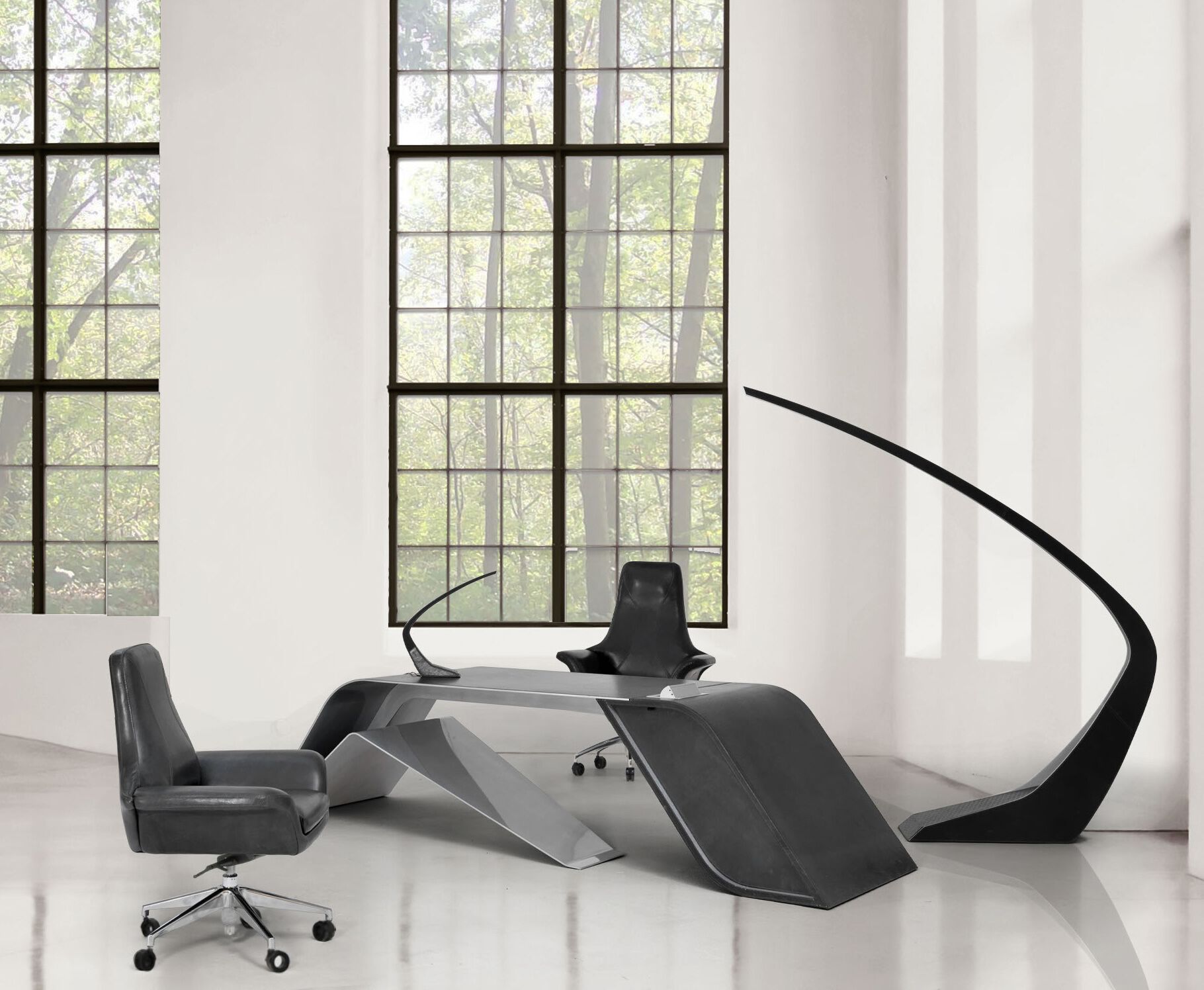 Исполнительный стол с ящиками Formitalia GP-004 ARCH-00060008 - Вид №4