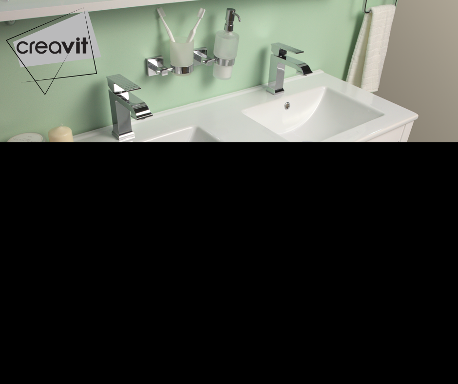 SU121-00CB00E-0000 Раковина SU121 мебельная (46*121см) Creavit  - Вид №1