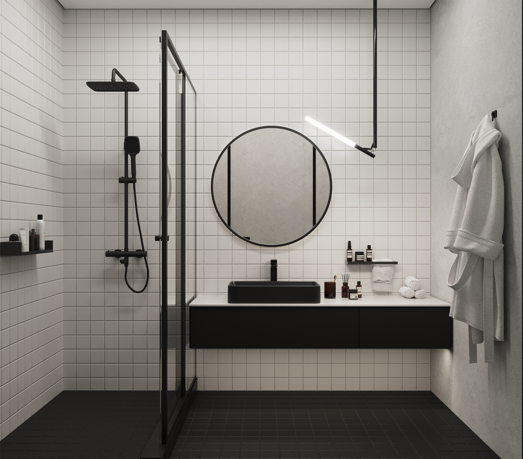 Белоснежная симфония: декоративная мозаика Starmosaic STP-ST422 INCOLOR - Вид №1