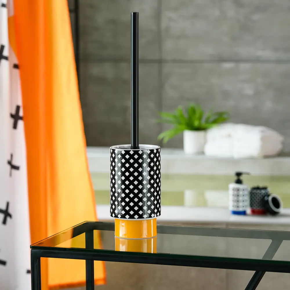 Ёршик для унитаза Moroshka Memphis цвет чёрный STLM-2127139 - Вид №3