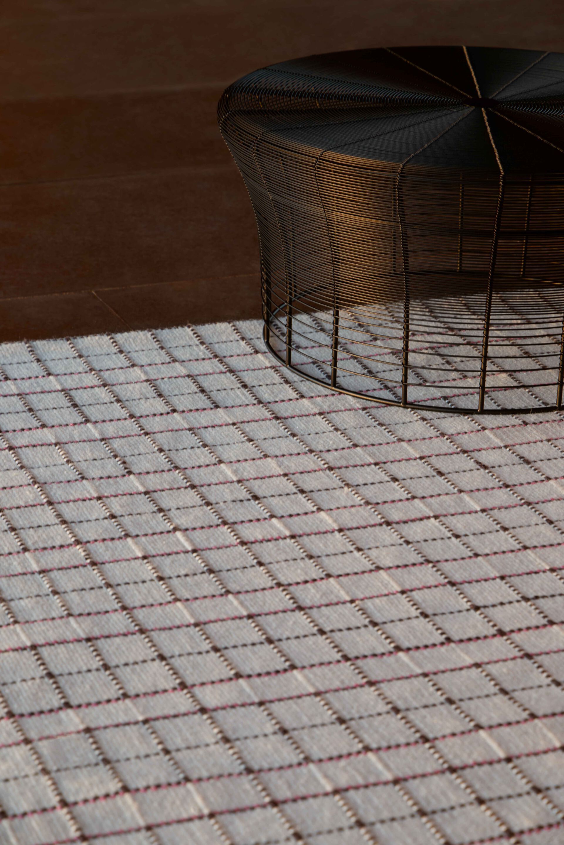 Рециркулированный прямоугольный ковер любимчика GANDIABLASCO RETI ARCH-00010293 - Вид №11