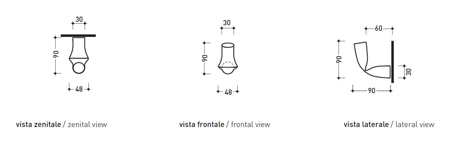 Металлический халат Ceramica Flaminia Fold ARCH-00102703 - Вид №2