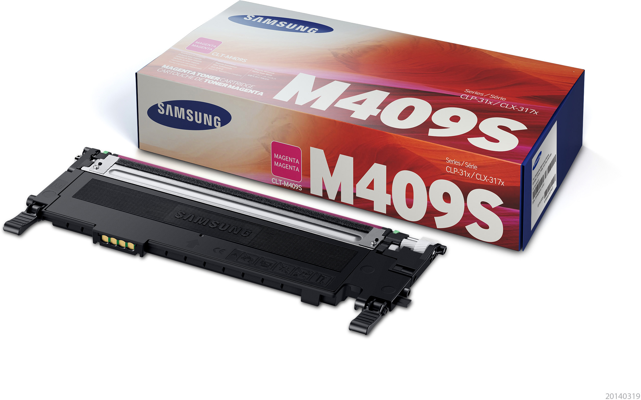 SU274A Samsung clt-m409s magenta toner crtg HP Santreyd  - Вид №2
