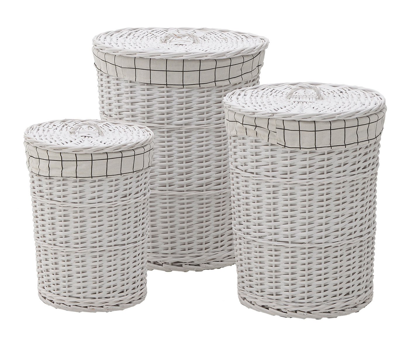 3865751.0011 Корзина, набор из 3шт - 44Х44Х56 / 35Х35Х48 / 29Х29Х41 TO4ROOMS 