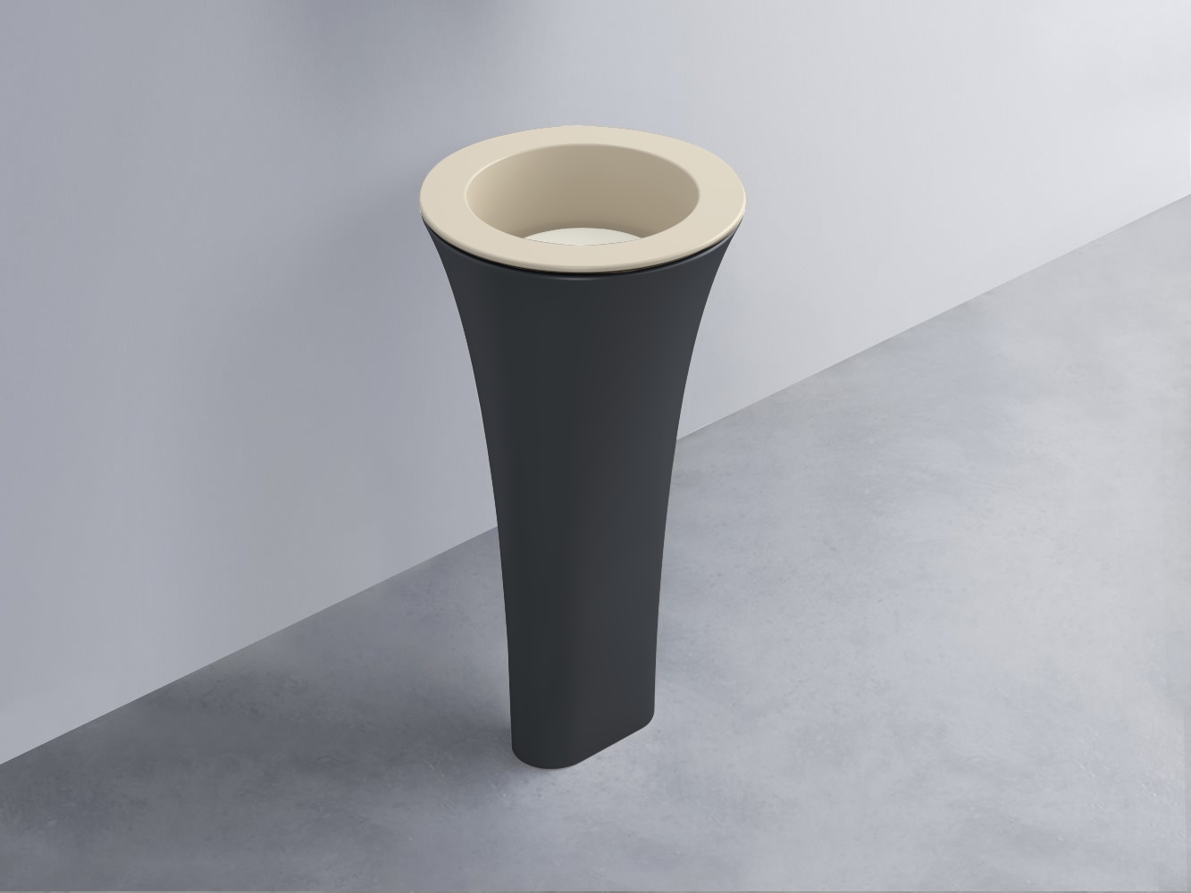 AMLA45-LN+AMPILT-TL+AMCOLT-BA Раковина Amedeo Tondo отдельностоящая cielo Enjoy + Amedeo Ceramica Cielo