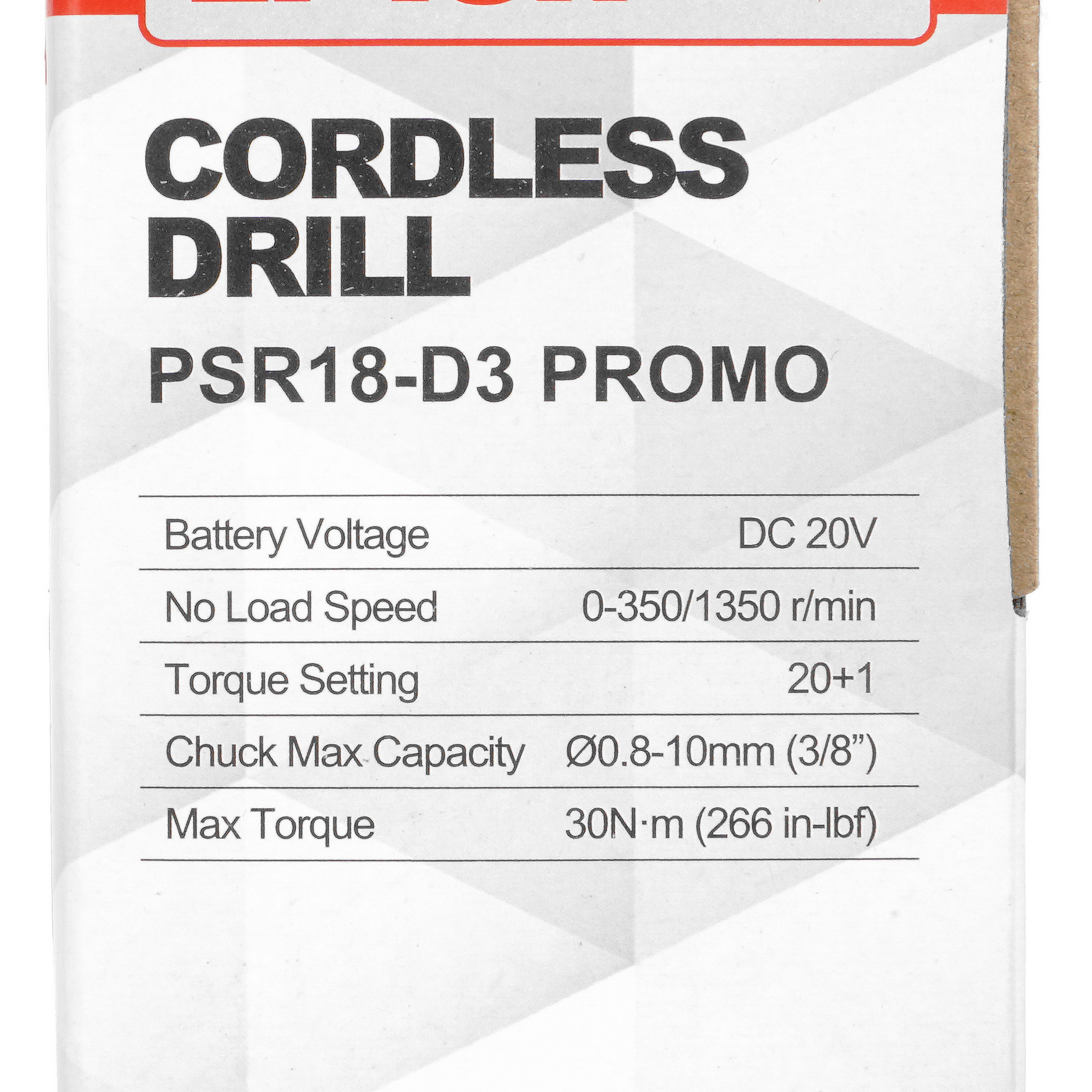 Дрель-шуруповерт PIT PSR 18-D3 Promo 9906898 STDN-0069329 - Вид №8